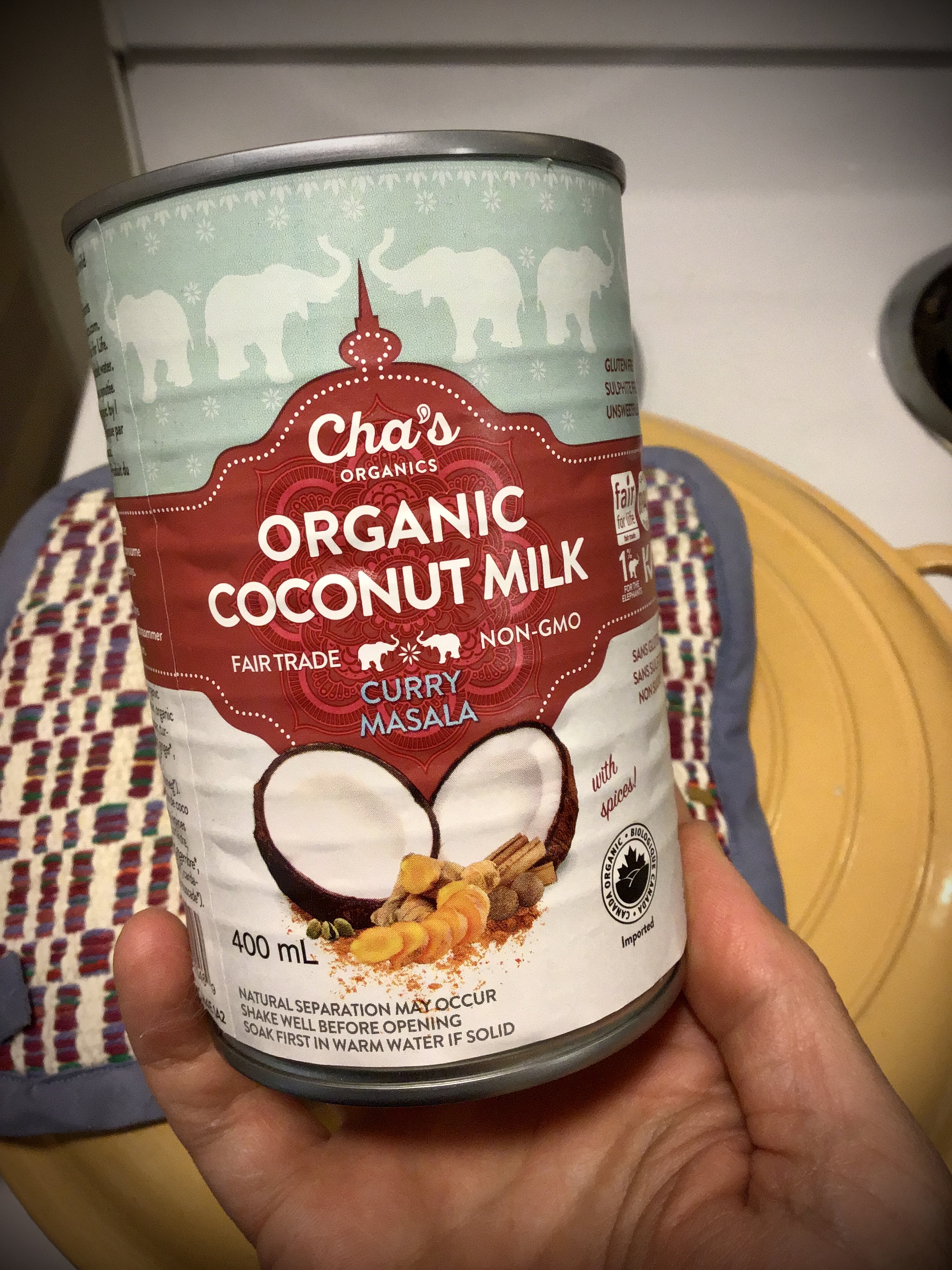 Cha's Organic Coconut Milk with healing spice. Peopletail